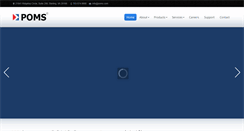 Desktop Screenshot of poms.com